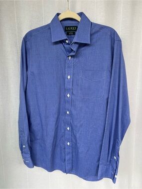 Lauren Ralph Lauren Dress Shirt Slim Fit Non Iron